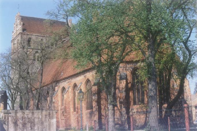 Die Kirche von Angermünde (Photo:
                            J. Dendl)