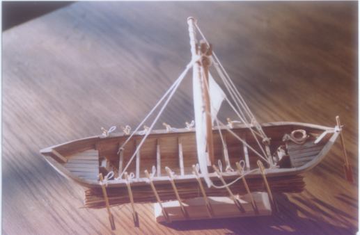 Tschaika 1:72
                - Takelung und Segel